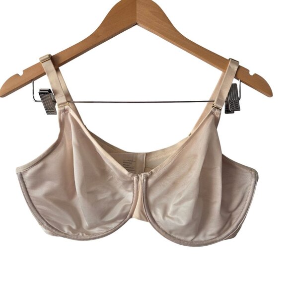 Soma US Womens 38DD Unbelievable Minimizer Bra Beige Nylon/Spandex Blend - Picture 1 of 6